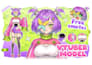 design and rigging live2d vtuber model for vtube studio
